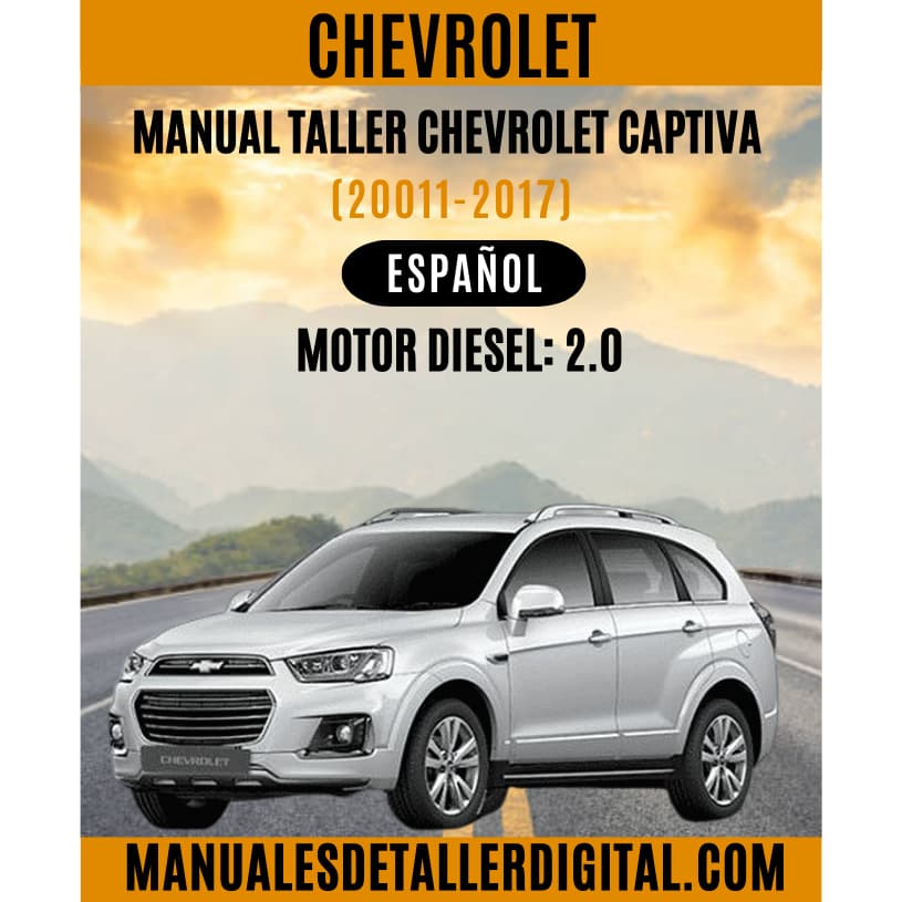 Manual De Taller Chevrolet Captiva Diesel 20 2011 Al 2017